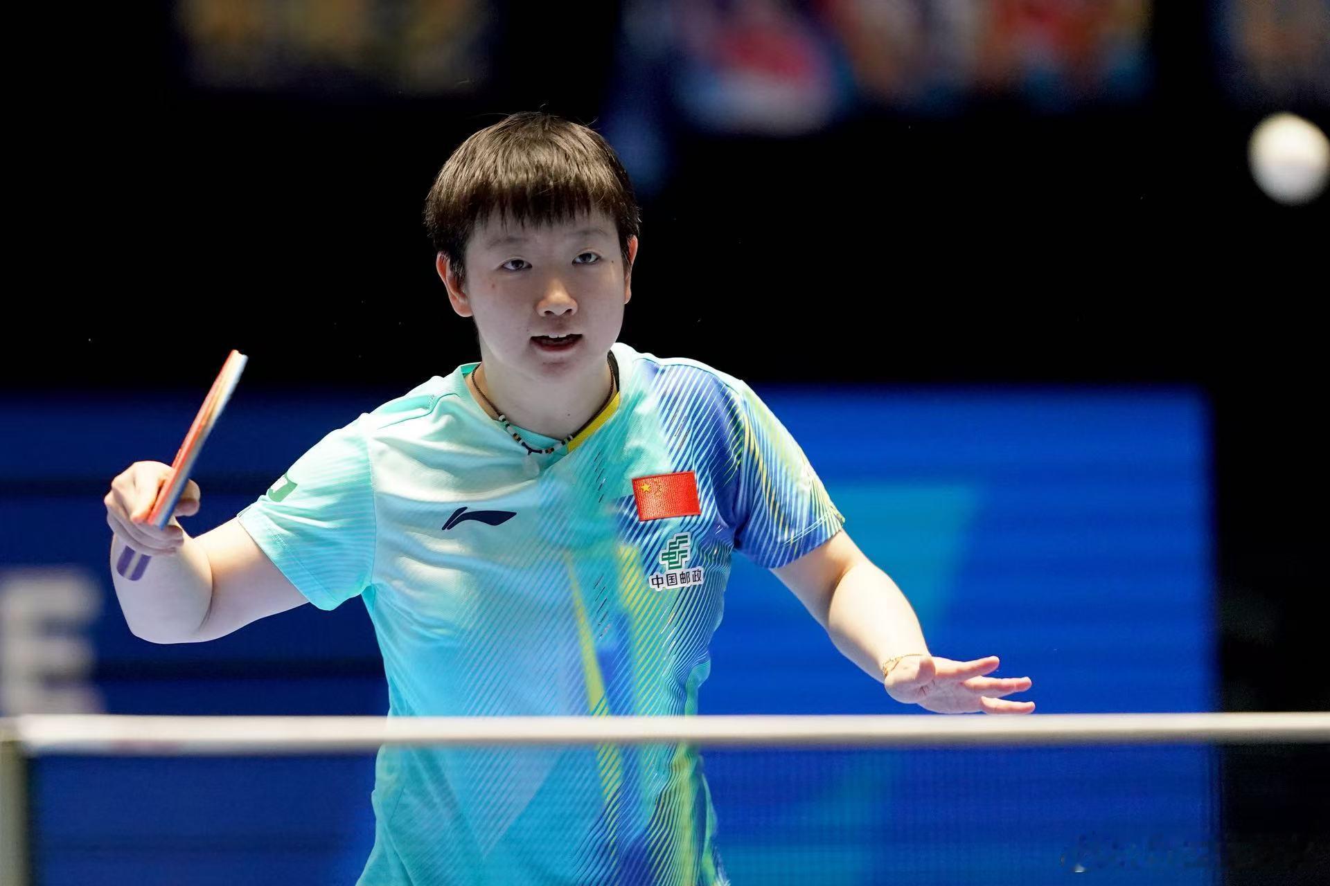 孙颖莎阅读比赛的能力还是太强了比赛过程里感觉蒯曼凌厉的进攻全发挥出来了孙颖莎毕竟