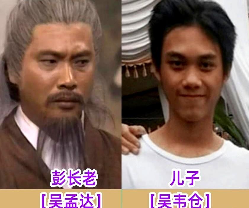 83版《射雕》才是最强星二代基地！说到最牛的，必须是“杨铁心”谢贤家的谢霆锋