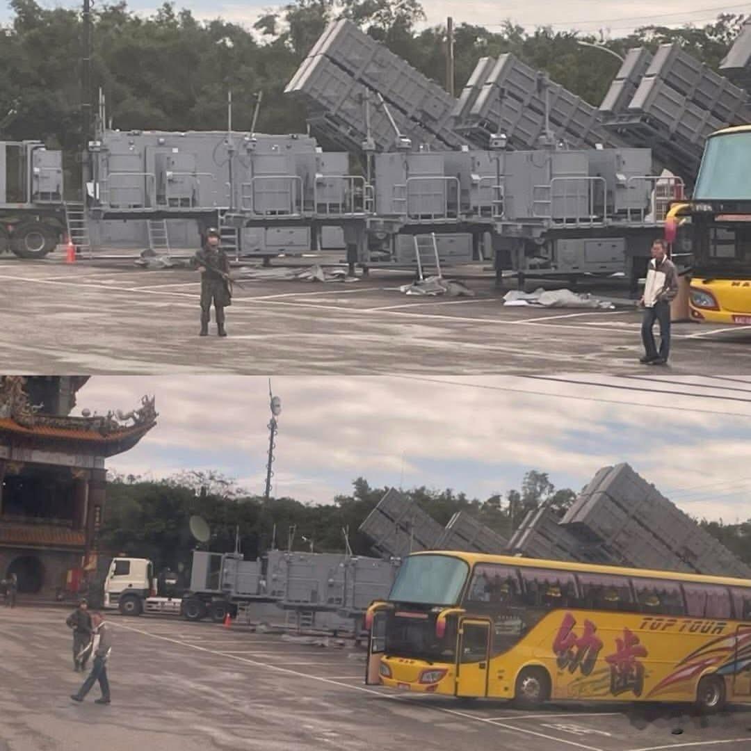 台湾省网民说：“沒錯吧⁉️就一個持槍衛哨”