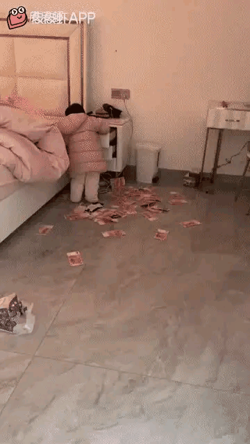 难道这就是传说中的散财童子？[思考]