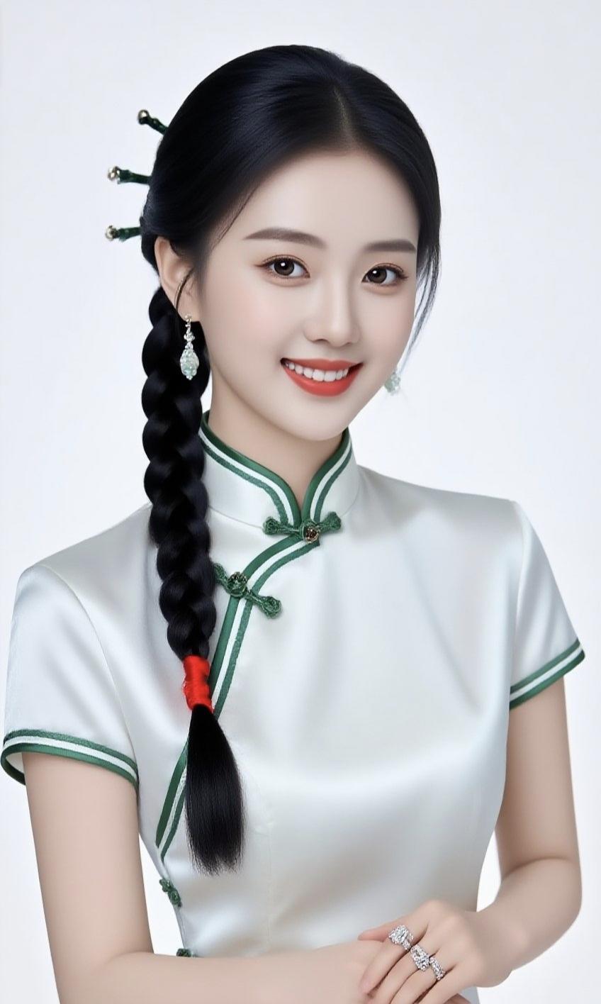 复古旗袍风，优雅气质满满！