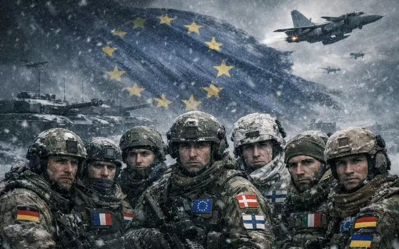 北约确实很团结，丹麦被美国威胁后，第一时间就开始派兵，法国15人，德国13人，英