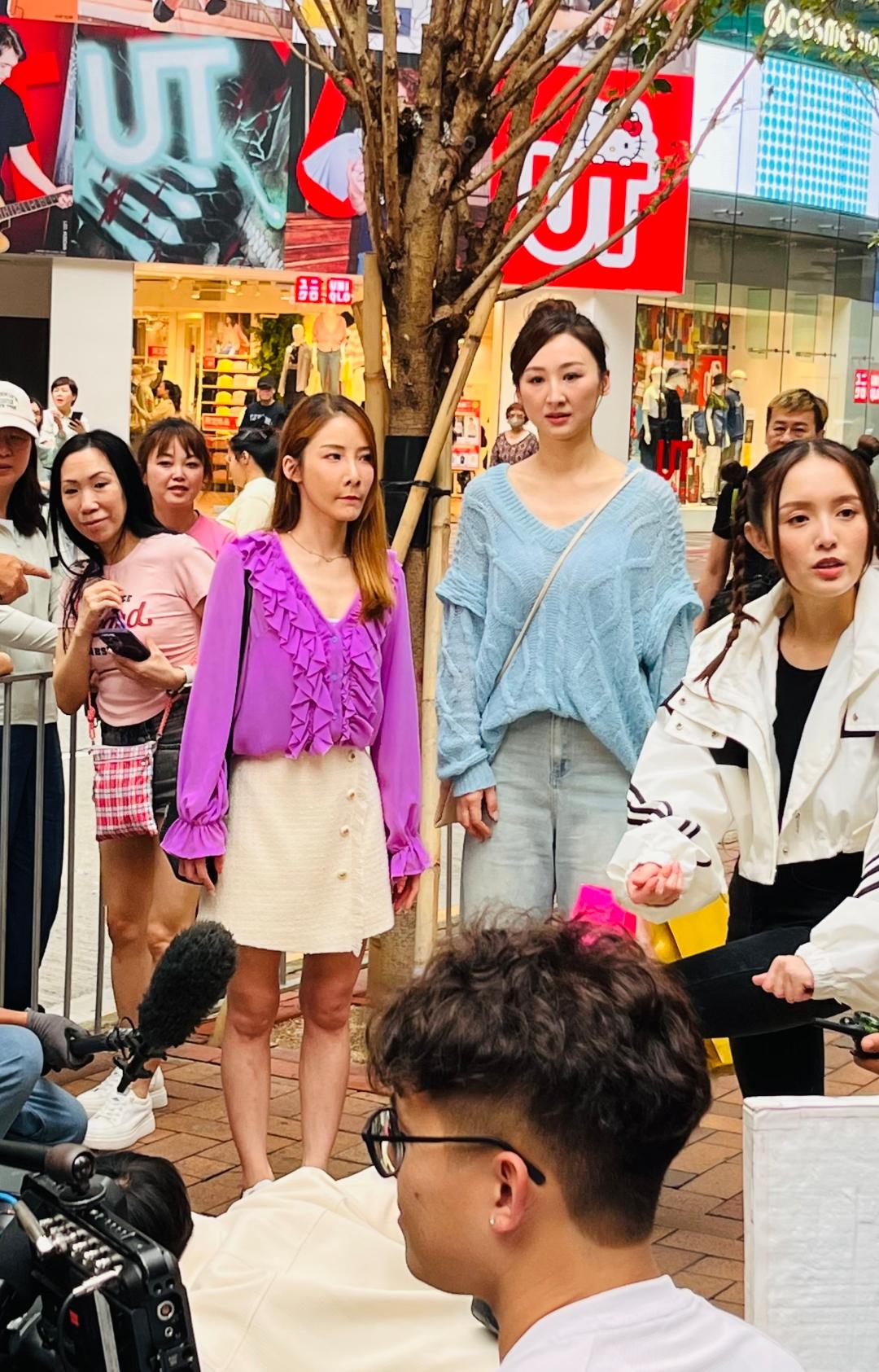 铜锣湾街头偶遇高海宁！真人比镜头里还好看。路过铜锣湾被人群绊住脚，一抬头居
