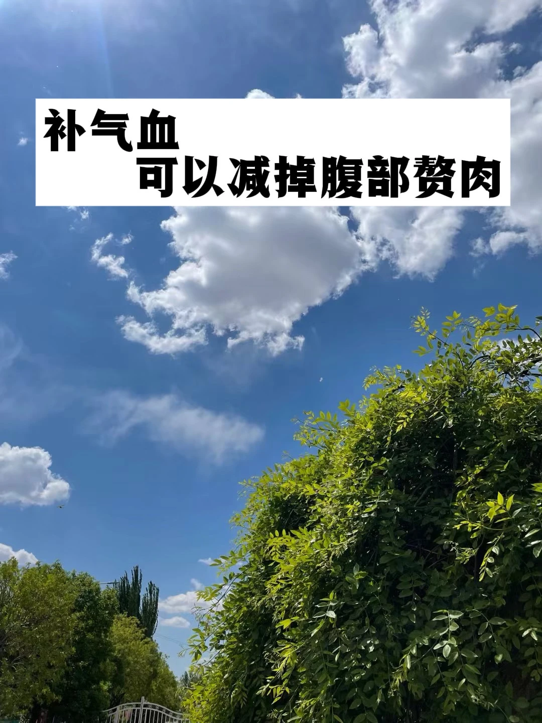 气血补上后，我的腹部赘肉也消失了！