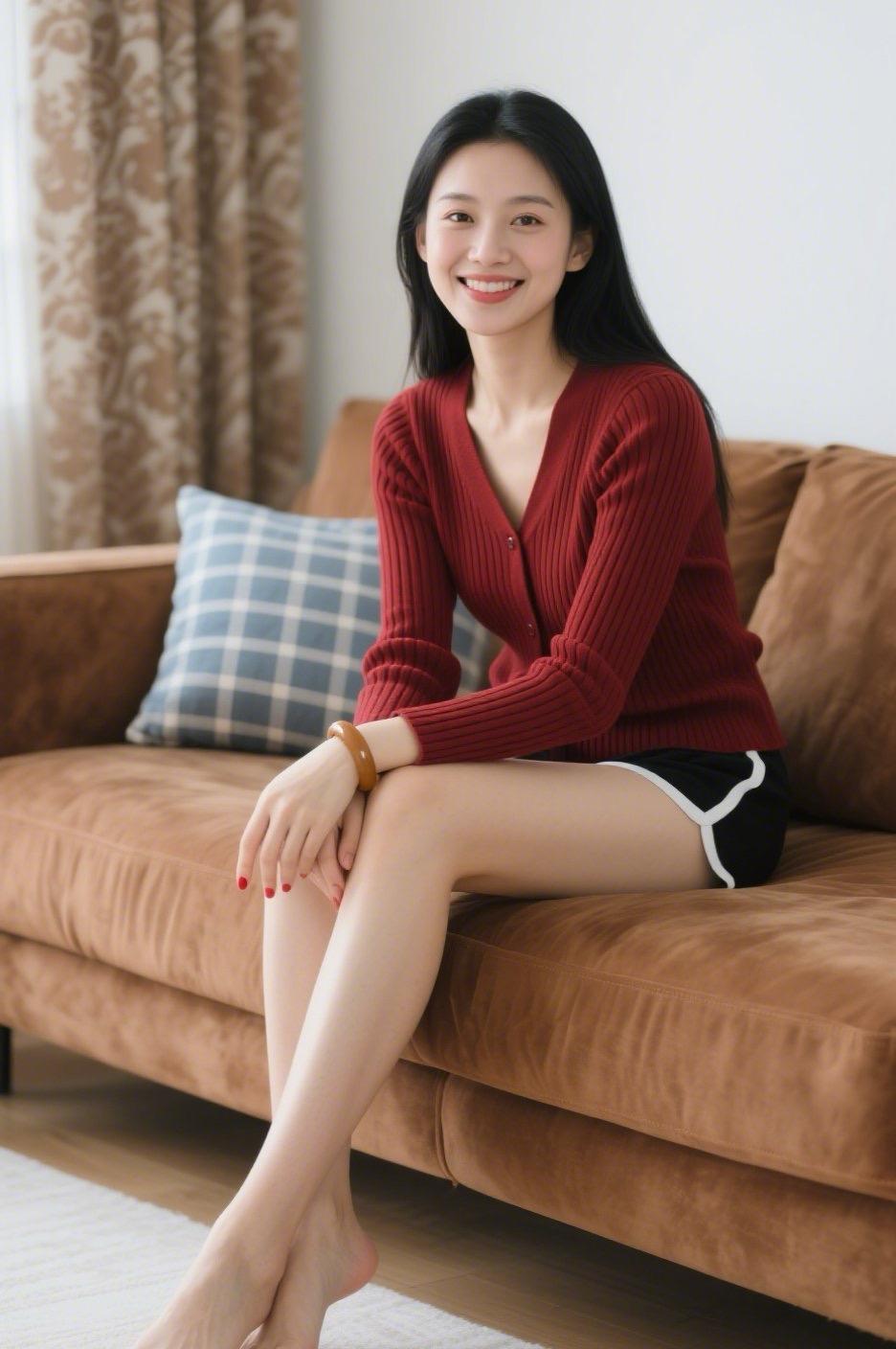 在家里，就应该有个在家里的样子！不用拘泥那些所谓的礼节！随心而为就好！