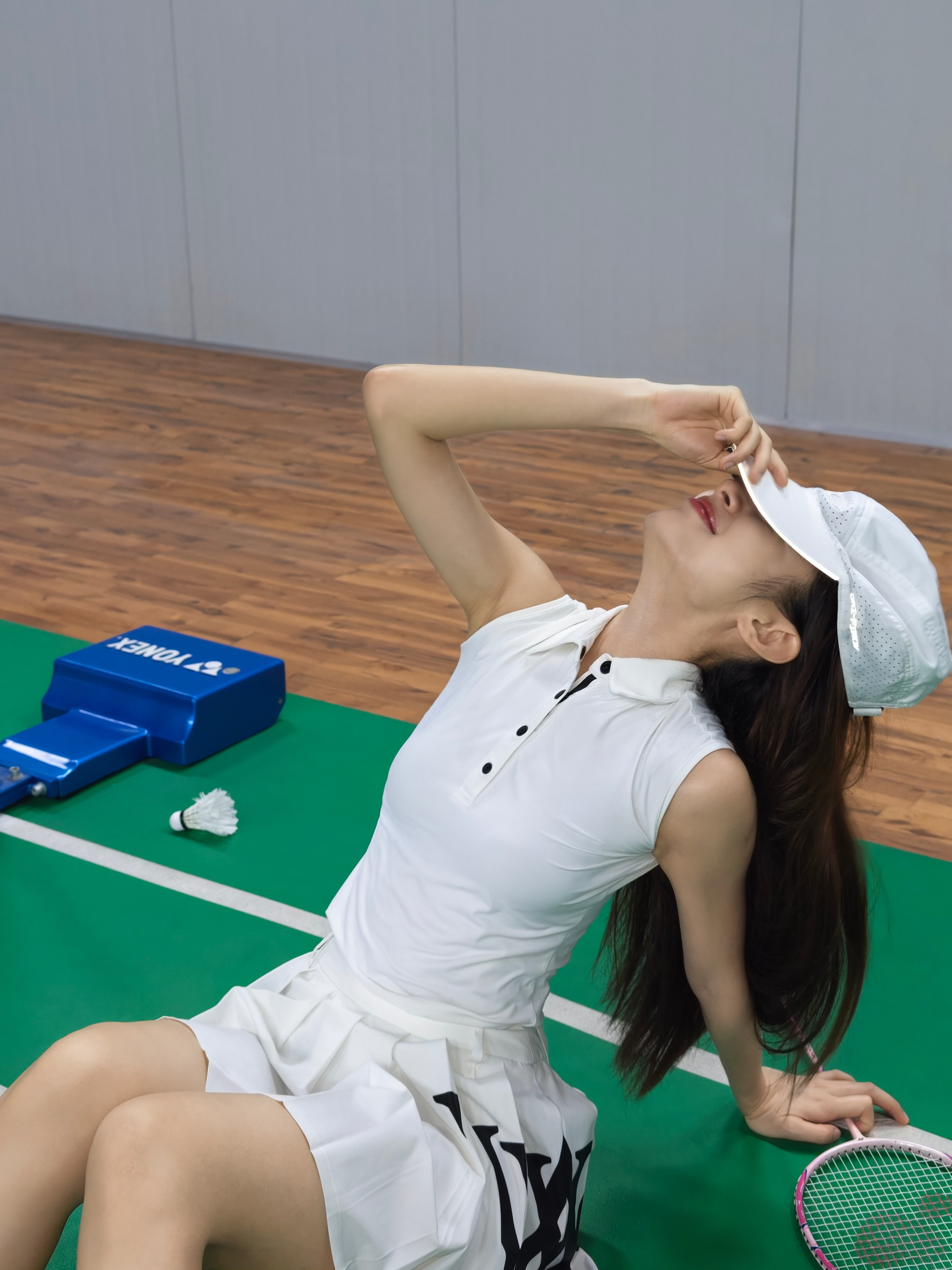 伍珂玥🏸夏日羽毛球女孩