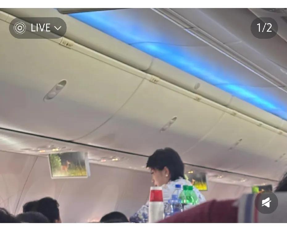 国内第一次遇到短头发女生空乘，长短发还要和级别挂钩，外行新知了～网友:一般得到乘