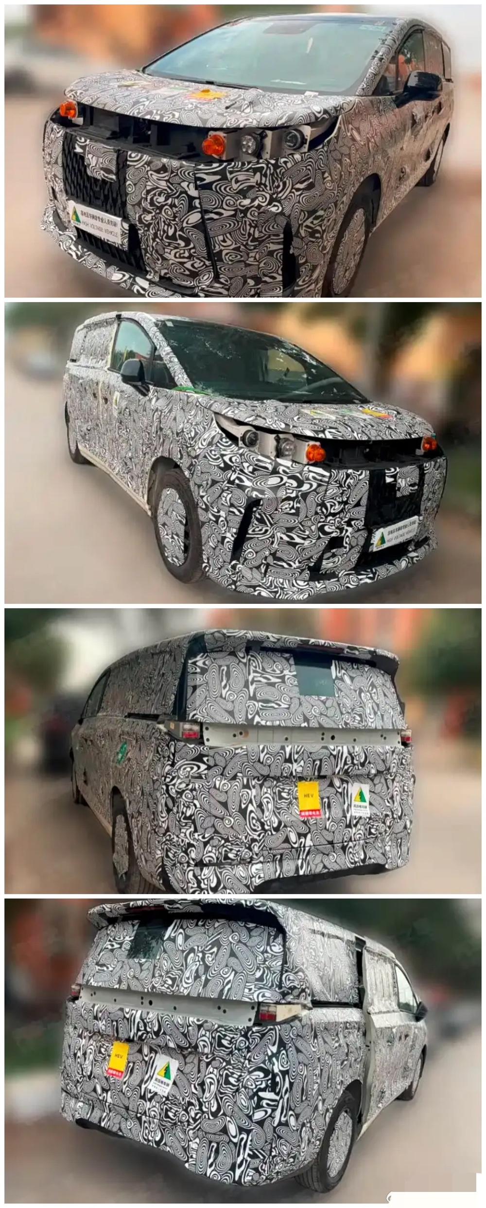 某品牌新款MPV曝光！这就是现在最热门的一个品牌旗下的MPV！从目前展示出来的