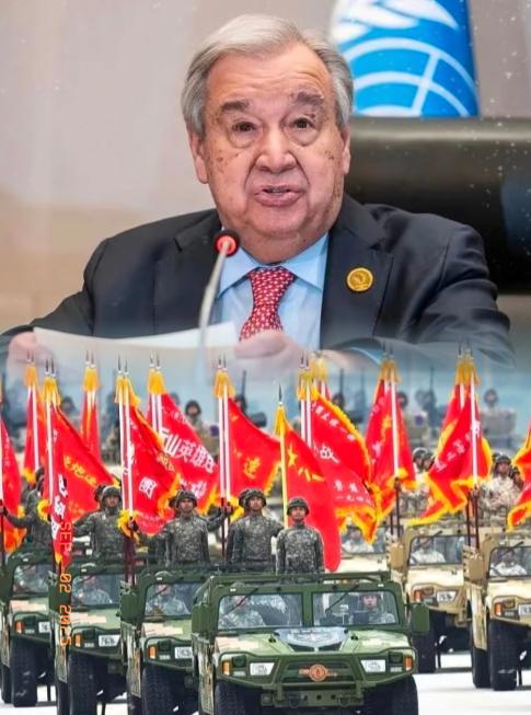 联合国秘书长，古特雷斯，在中国，说了句大实话！他表示：没有中国，就没有二战胜利，