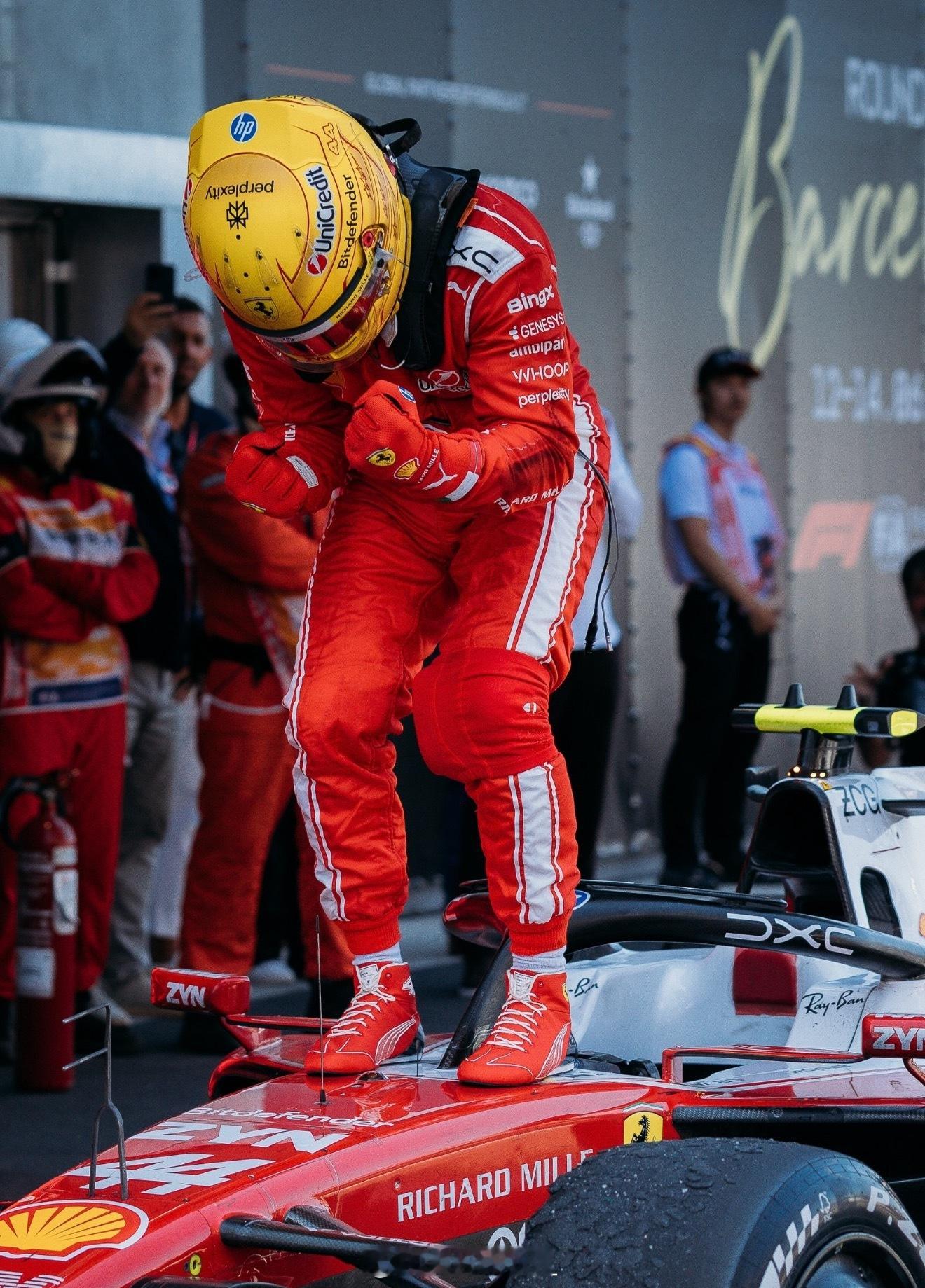F1法拉利引擎升级或将决定F1冠军归属|||法拉利在巴塞罗那的表现虽受策略和轮