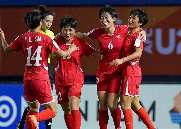 朝鲜U20女足PK日本U20女足今晚19:00，亚足联U20女足亚洲杯迎来最后