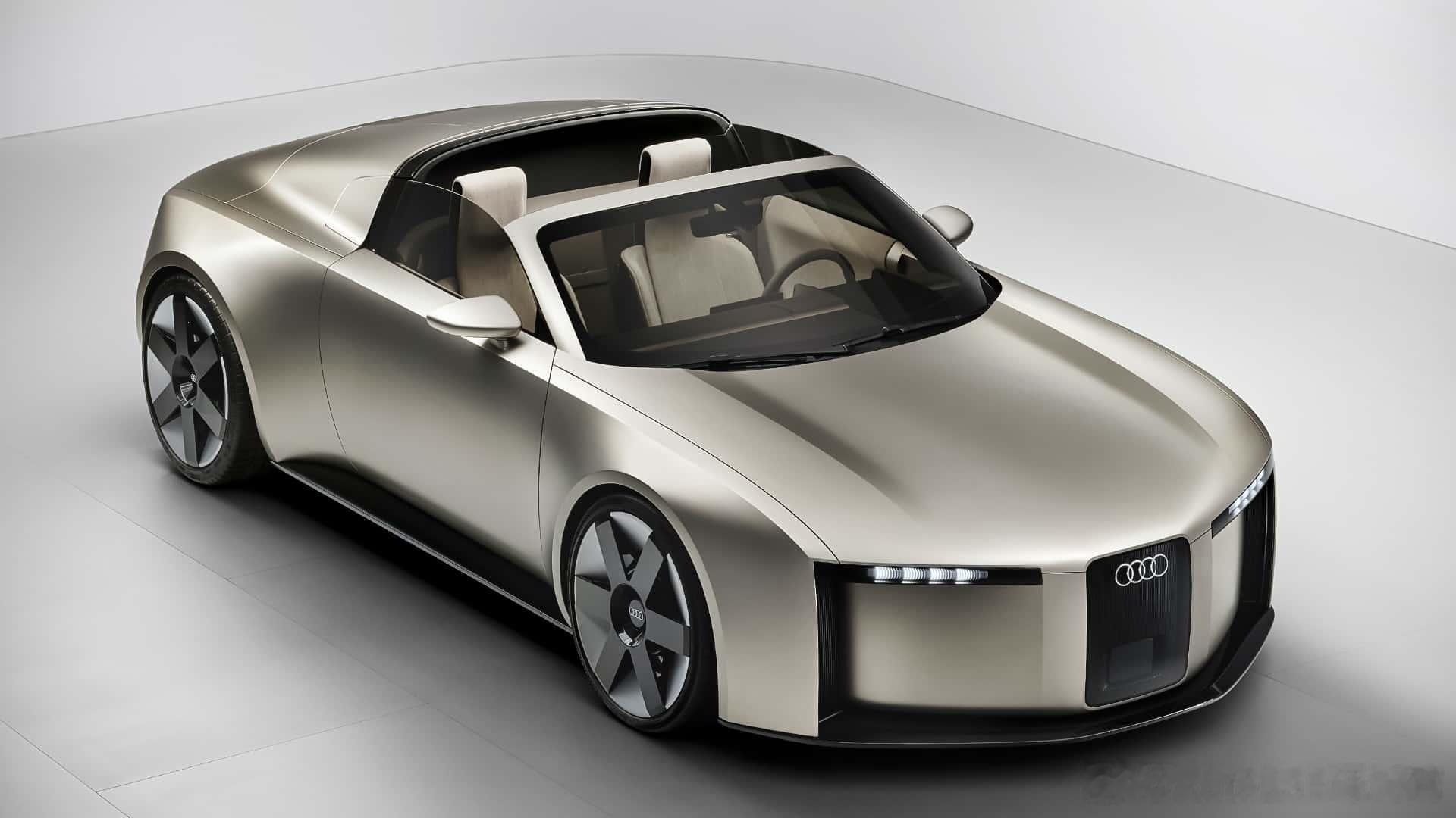 来看看奥迪最新的ConceptC概念车，据说这就是下一代奥迪TT的原型车。相较