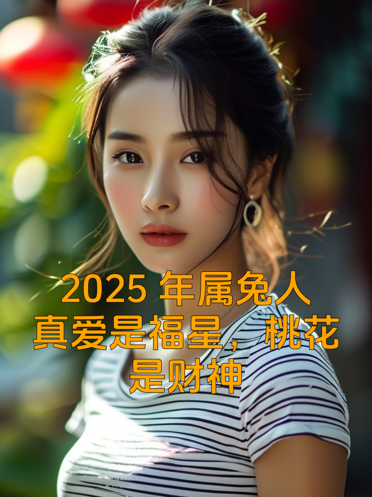 2025年属兔人：真爱是福星，桃花是财神