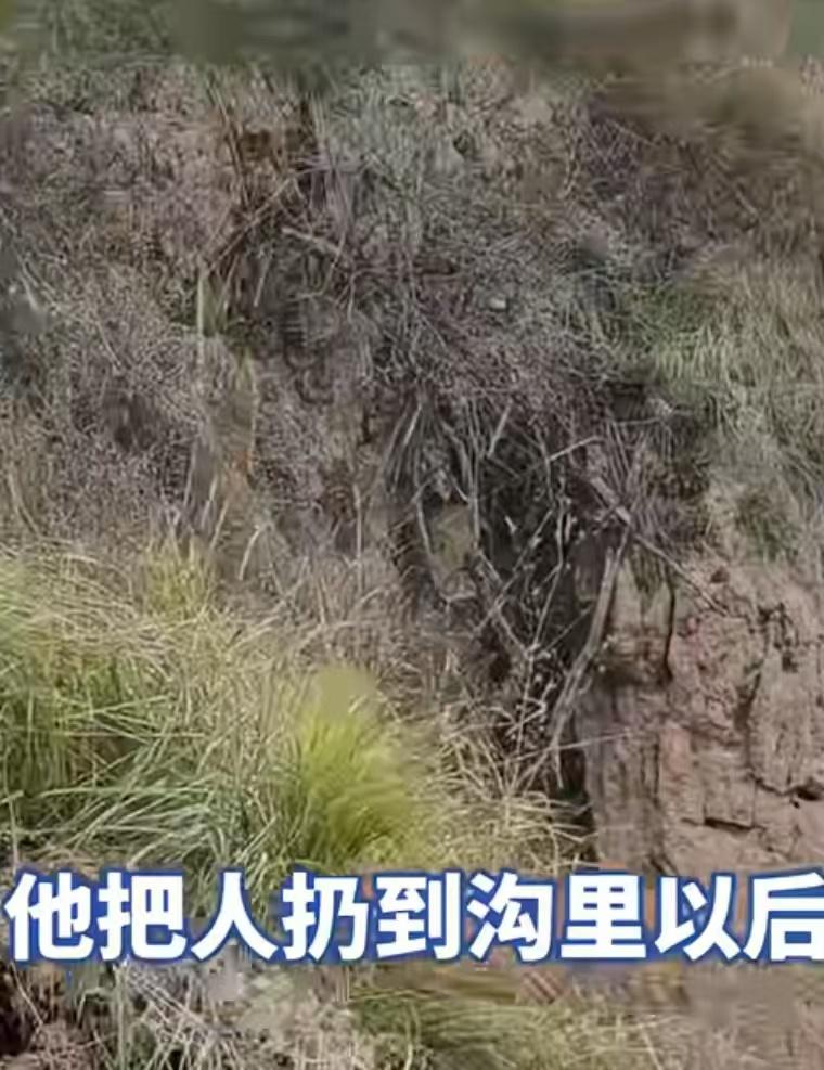 陕西一男子打伤妻子后将其扔下悬崖摔死，死者哥哥称：“人是活活摔死的。”男子张某报