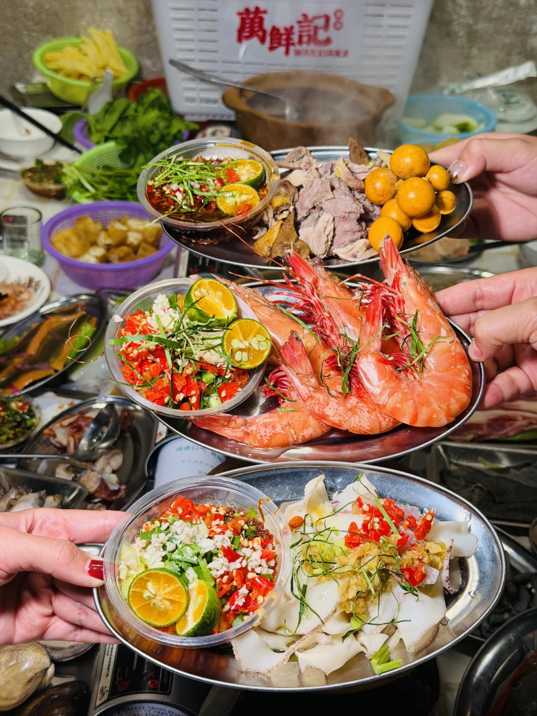 北海这家海鲜粥底火锅，新鲜到海鲜会“呼吸”！