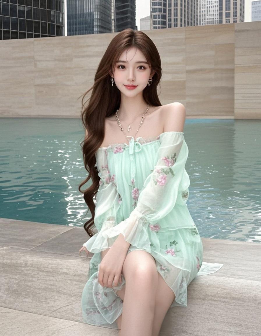 薄荷轻影 原来ai写真可以这么美 人生总得有一套ai写真吧 谁拍谁好看...