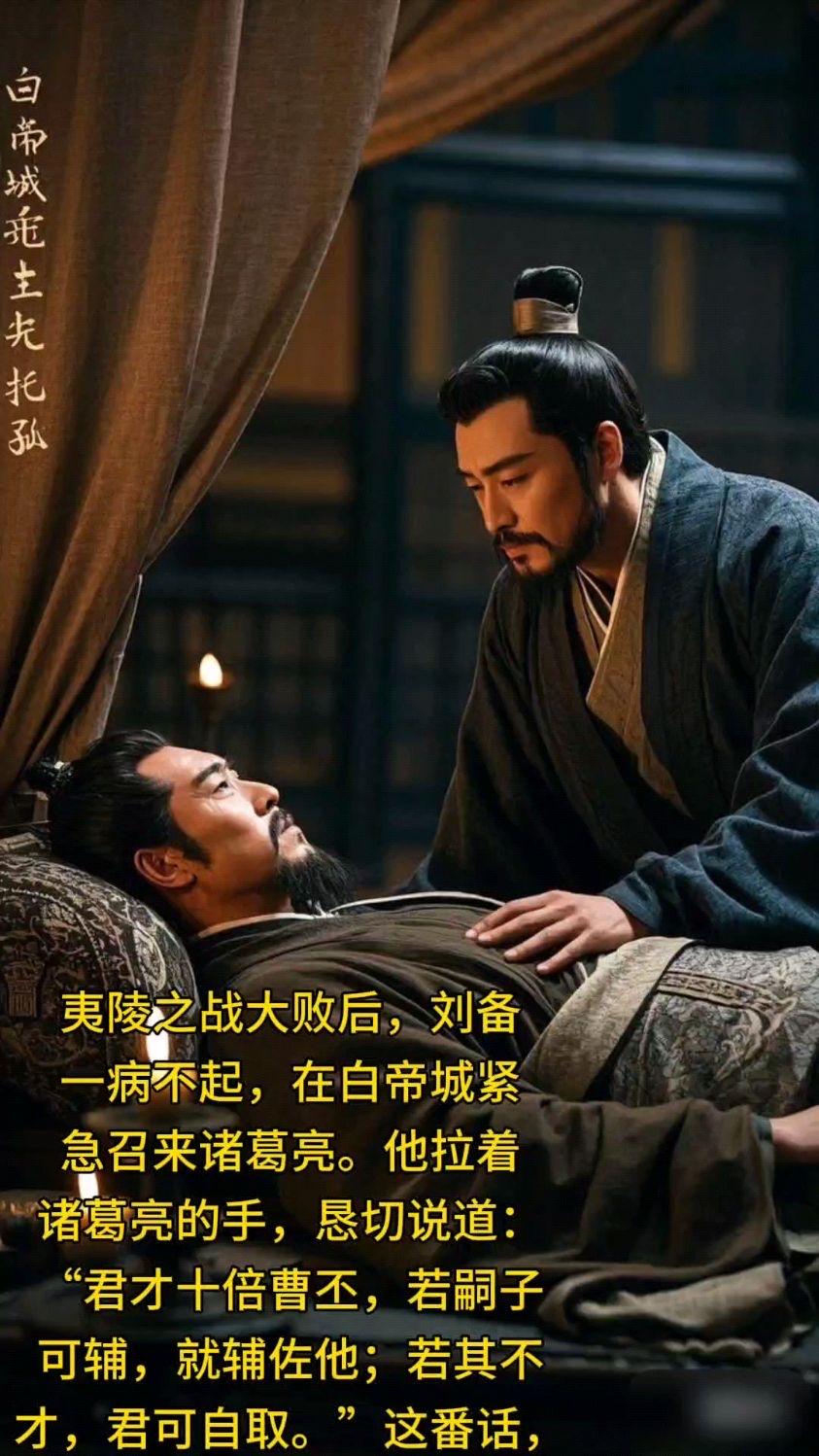 跳出演义渲染的君臣相得叙事，刘备白帝城托孤的本质，是蜀汉政权在夷陵战败、精锐尽失