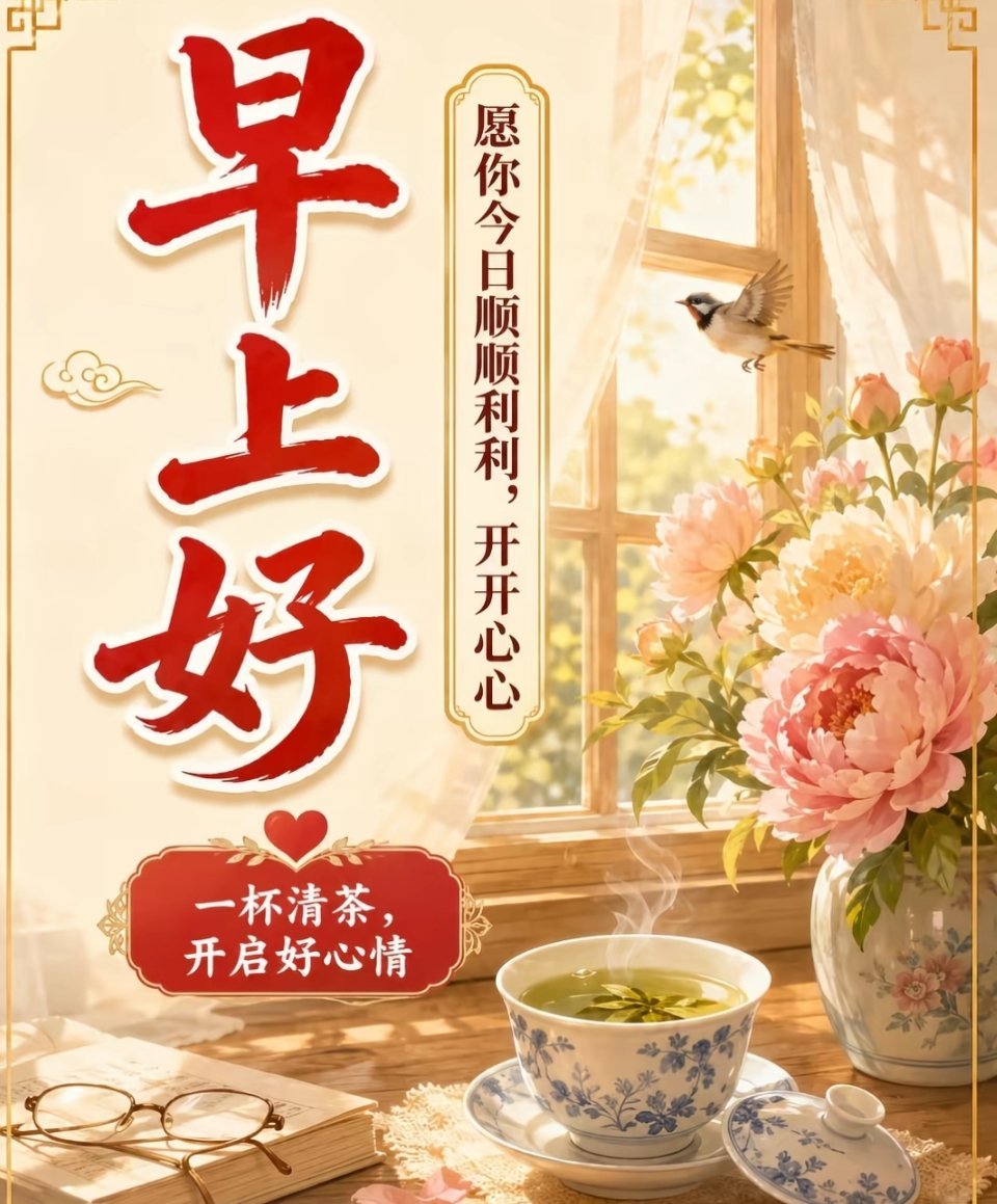 朋友们早上好！生活是“忙中有序，闲中有乐”，在平淡里找简单快乐，人生最好的状态：