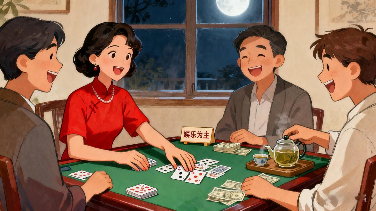 发现了没有，打麻将的人，都懂点“分寸感”。摸到好牌不咋咋呼呼，怕引着