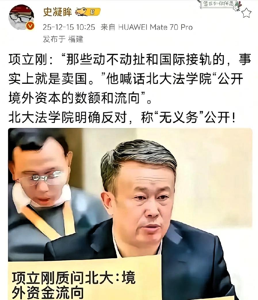 项立刚最近撕开的这道口子，算是把国内科技圈的底裤给扒干净了。老美这两年一掐脖