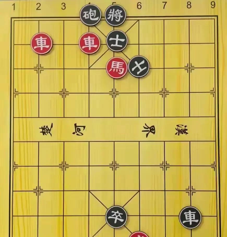 何大师说红棋赢，我想了十分钟也没想出来，水平还是不行，高手的思路，我怎么想也想不