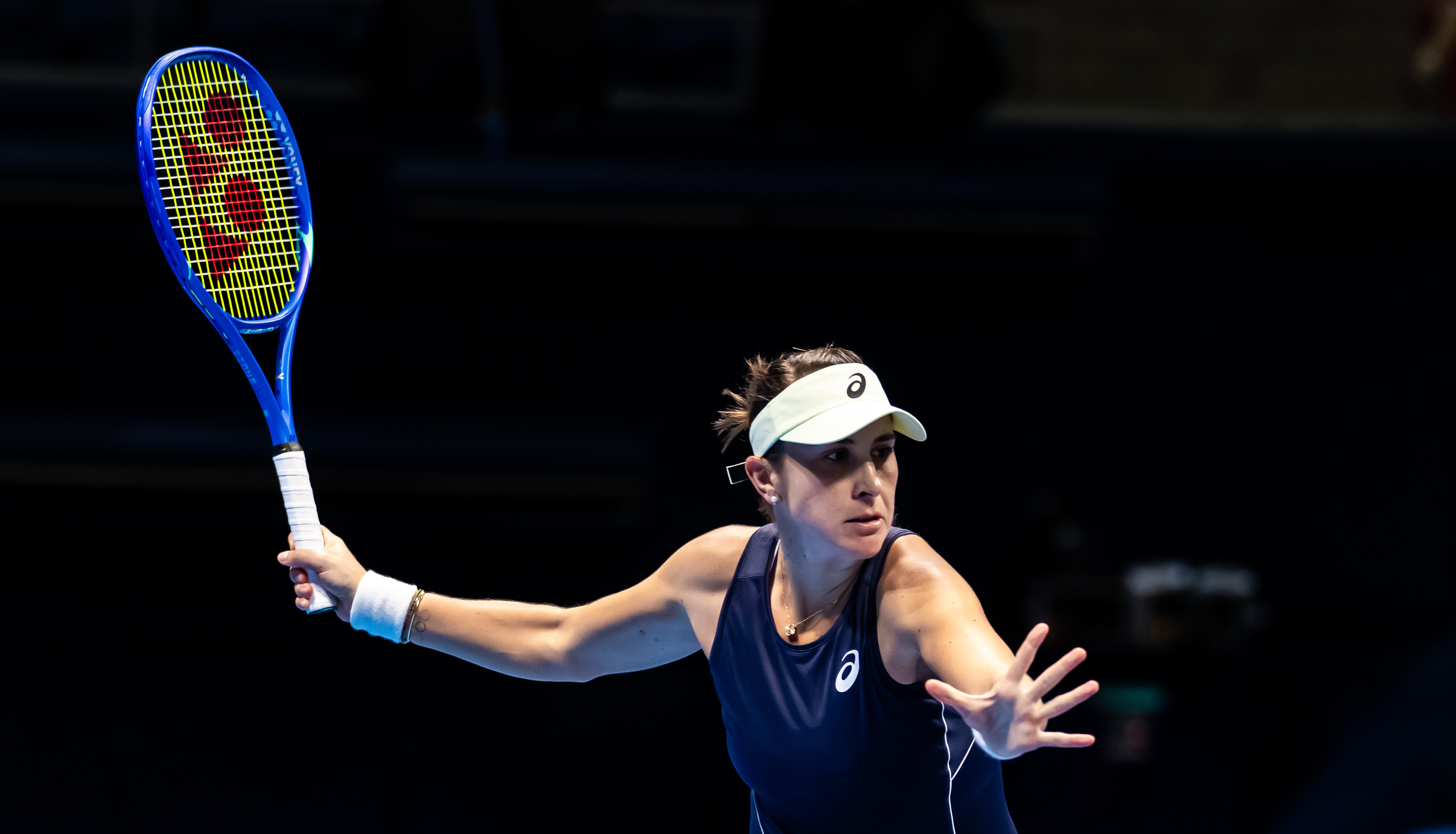 本西奇重返东京站决赛🙌WTA500东京站半决赛，5号种子本西奇以7-6(5)