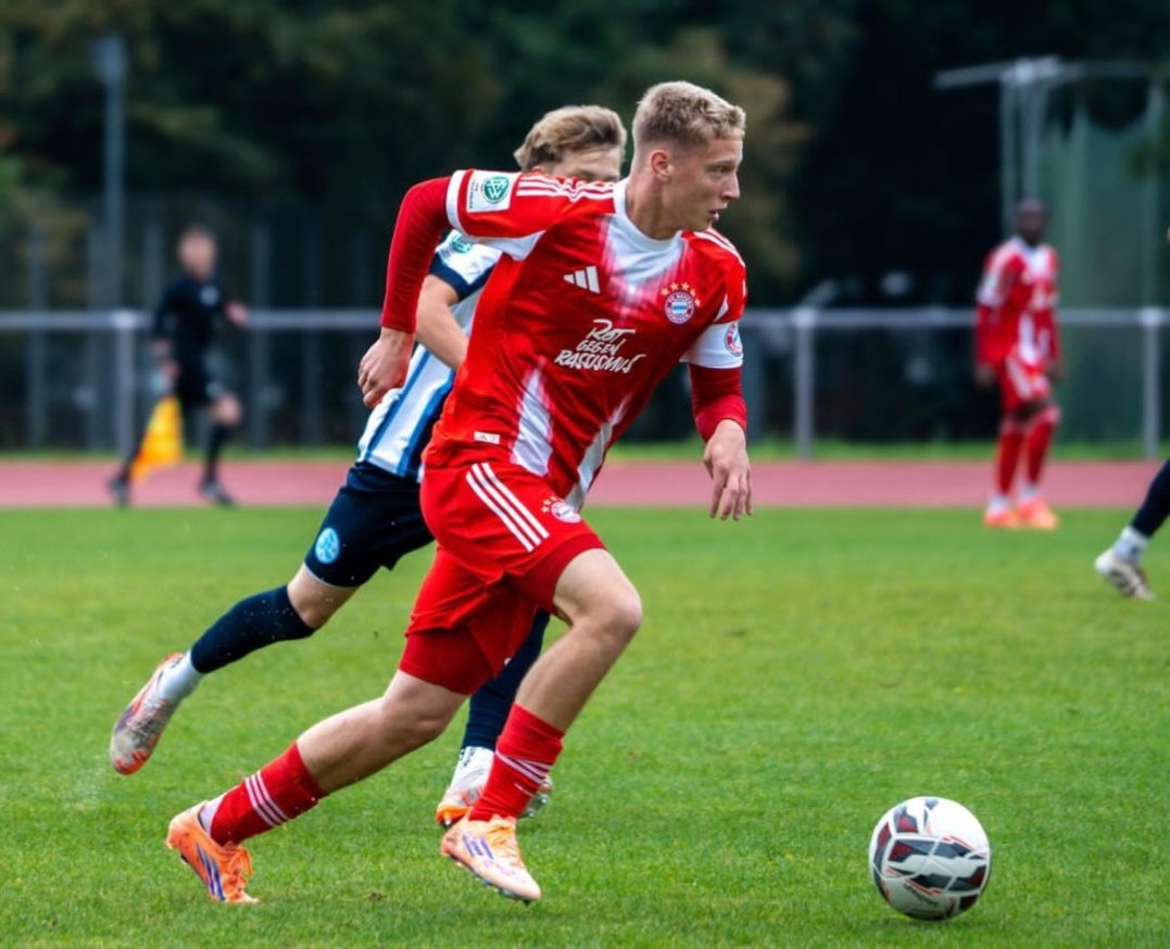 U17队长埃尔布林·奥斯曼昨天首次参加了一线队训练，这位技术精湛的防守型中场球员