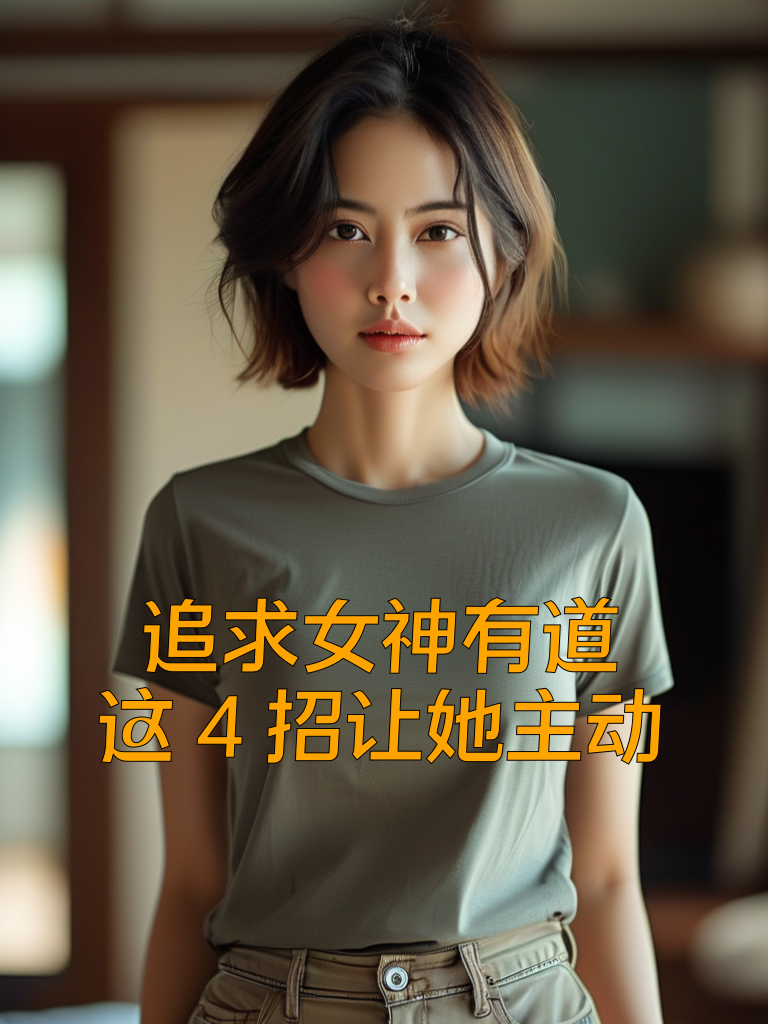 追求女神有道，这4招让她主动
