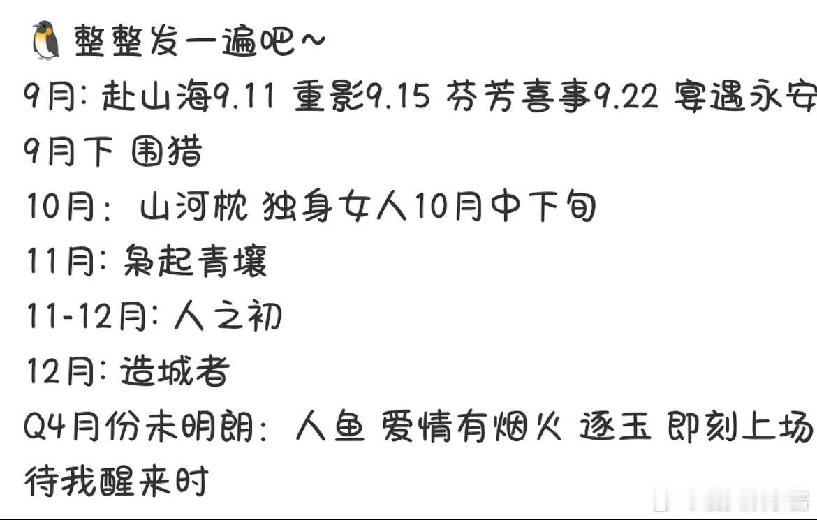 檀健次、王楚然爱情有烟火还在排播，看来退片是假🍉​​​
