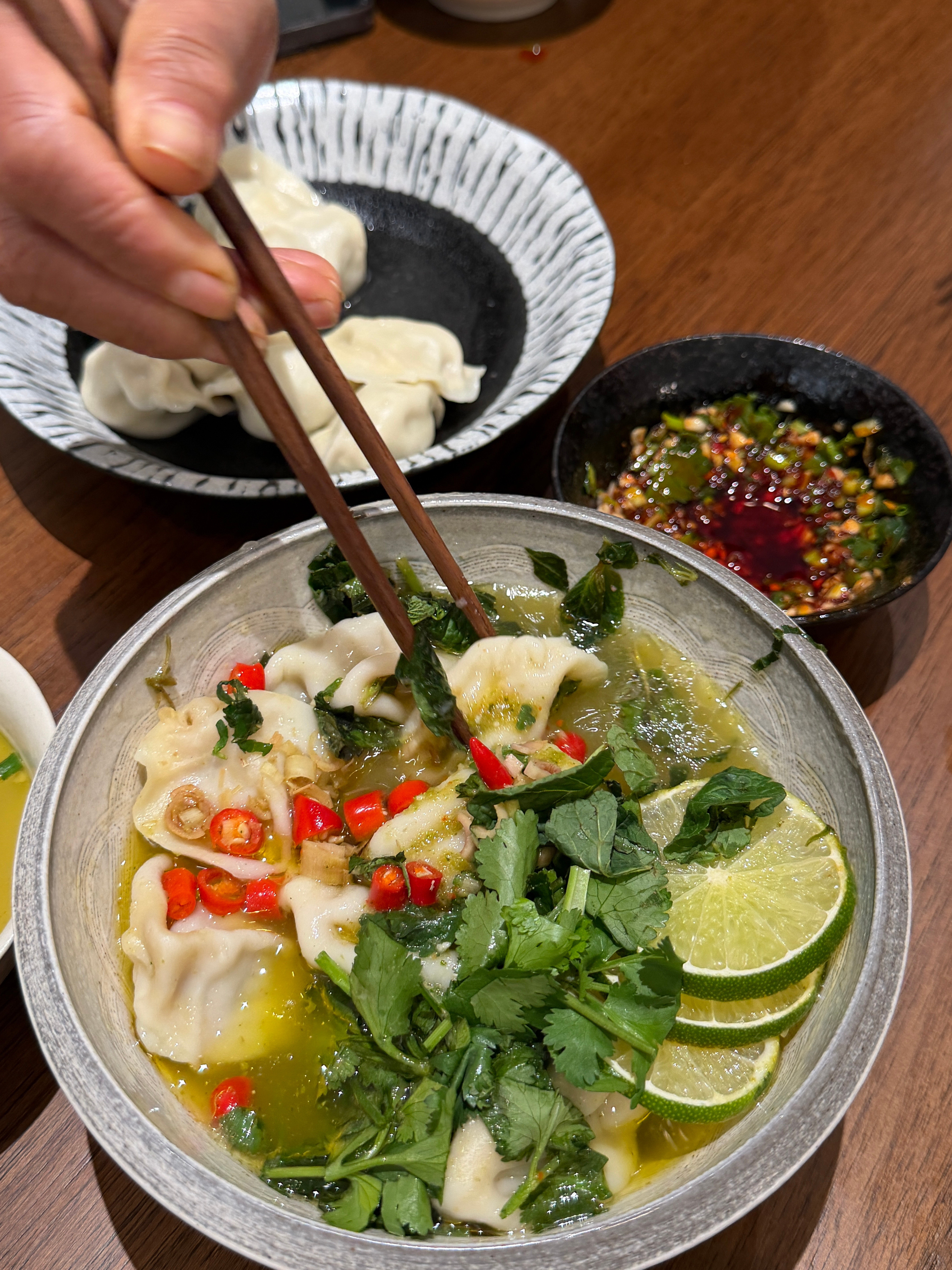 这个傣味水饺🥟好好吃