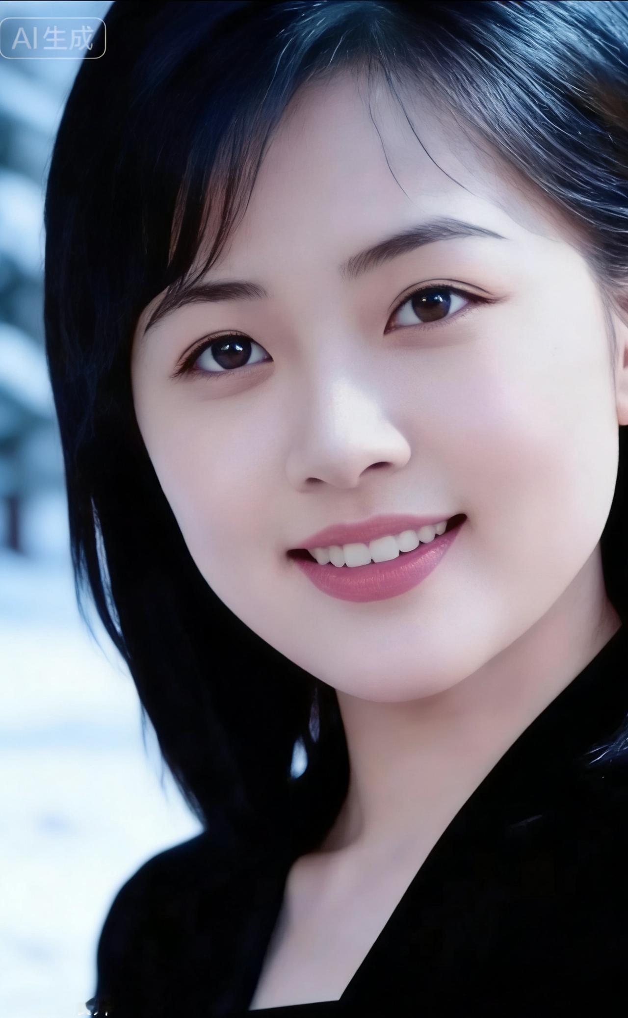 气质美女，福气满满！