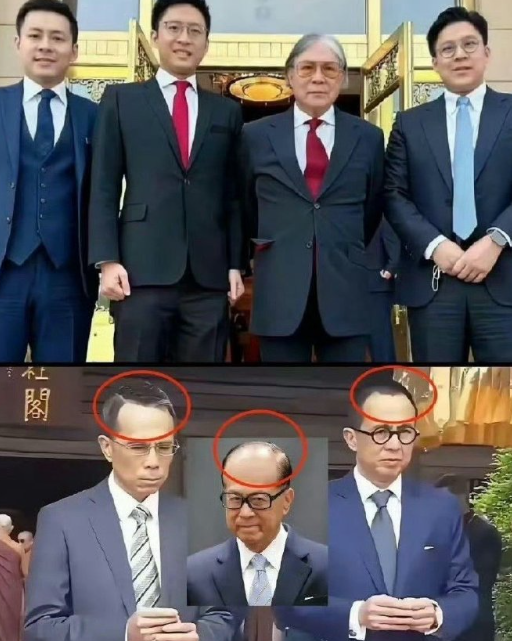 看了李嘉诚一家和霍震霆一家，发现了一个顿时不淡定的细节