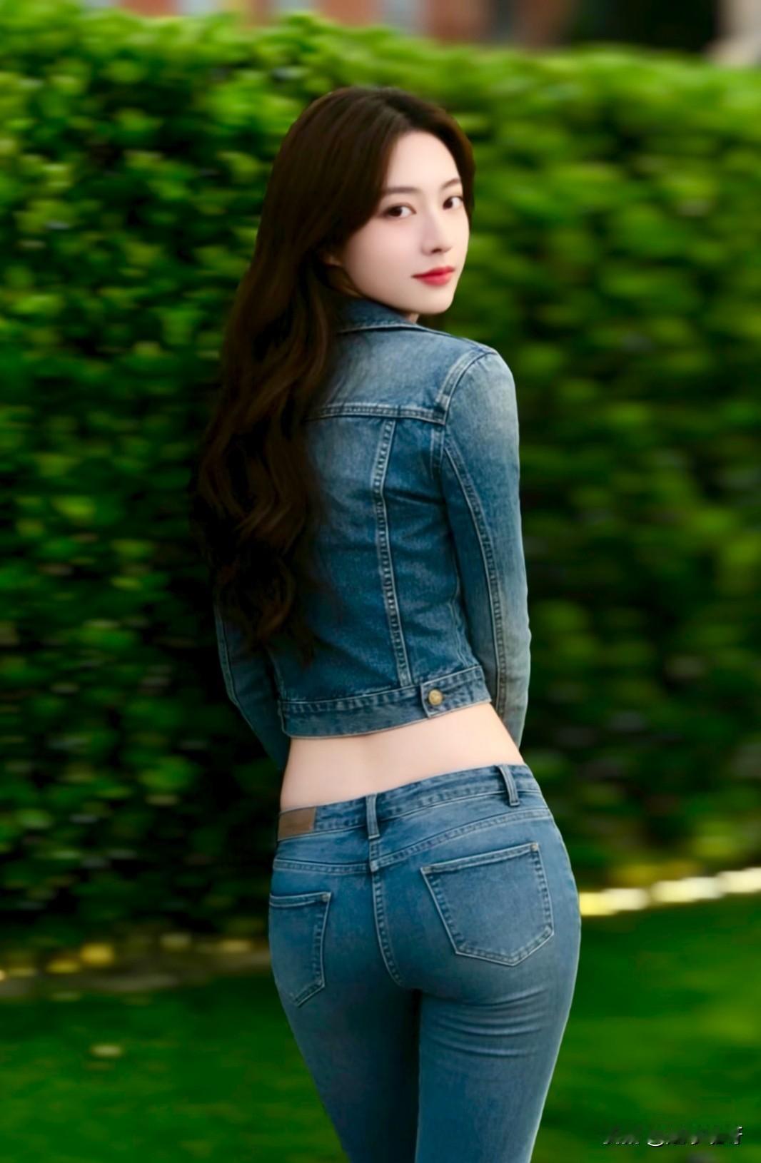 女神的牛仔套装