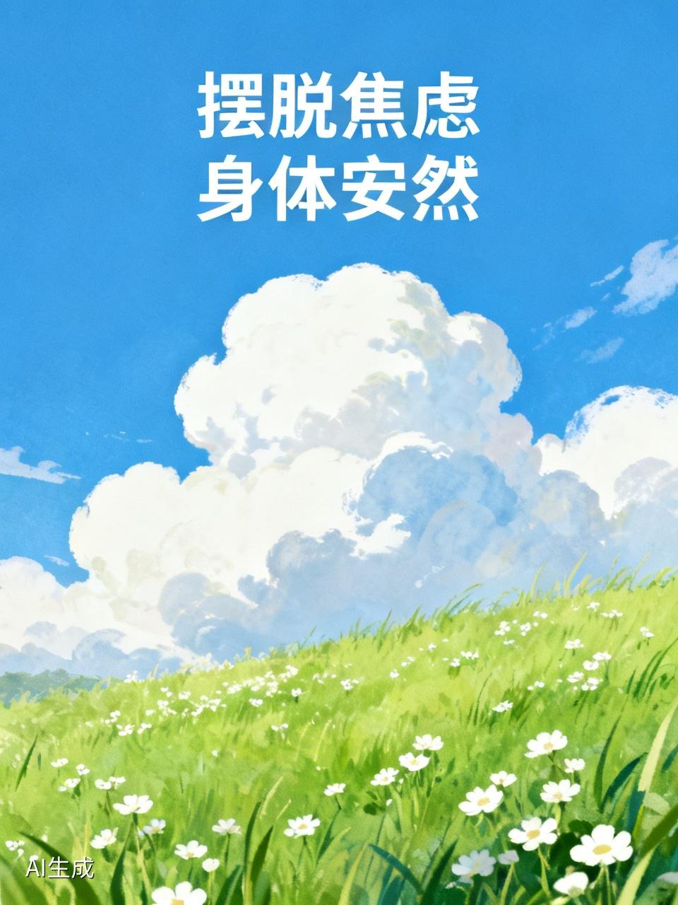 一定要努力摆脱焦虑和恐慌，身体才会平稳，才会安然无恙。焦虑，恐慌比癌症可怕，它