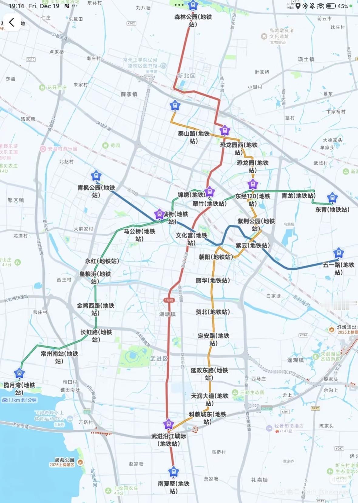 常州地铁和无锡苏州比差距怎么这么大啥时候追上[呲牙笑][呲牙笑]