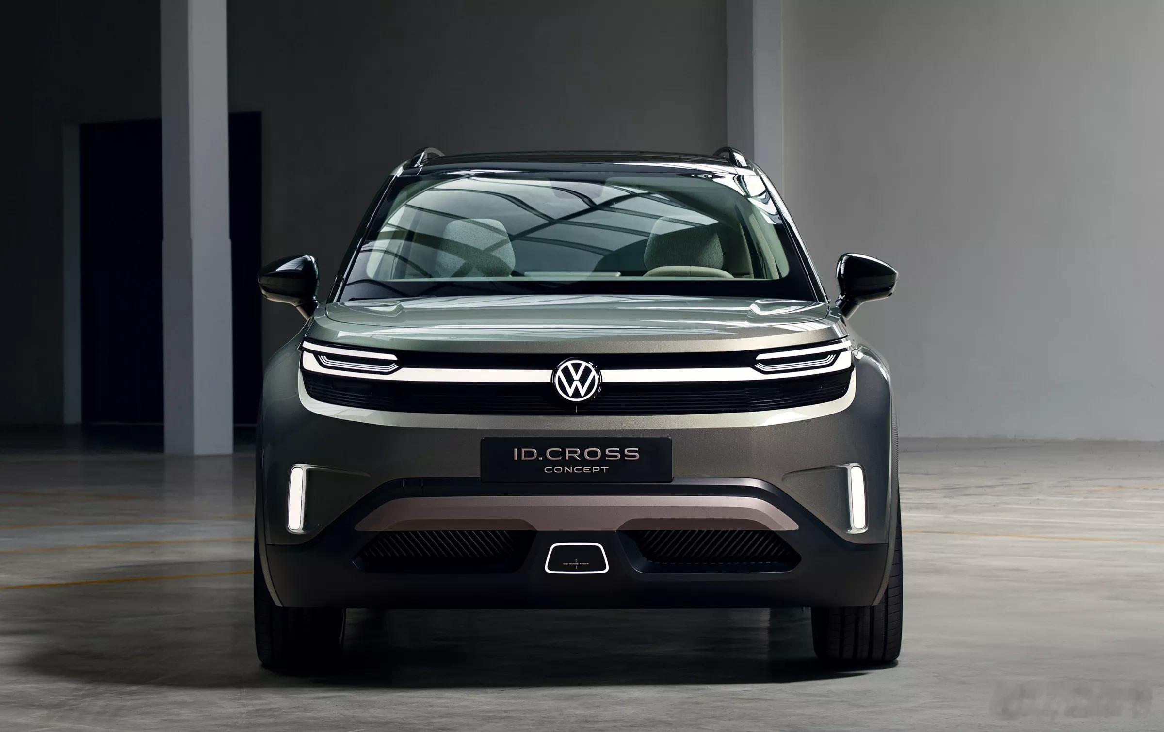 预计2026年推出，大众小型电动SUVID.Cross测试曝光。新车定位