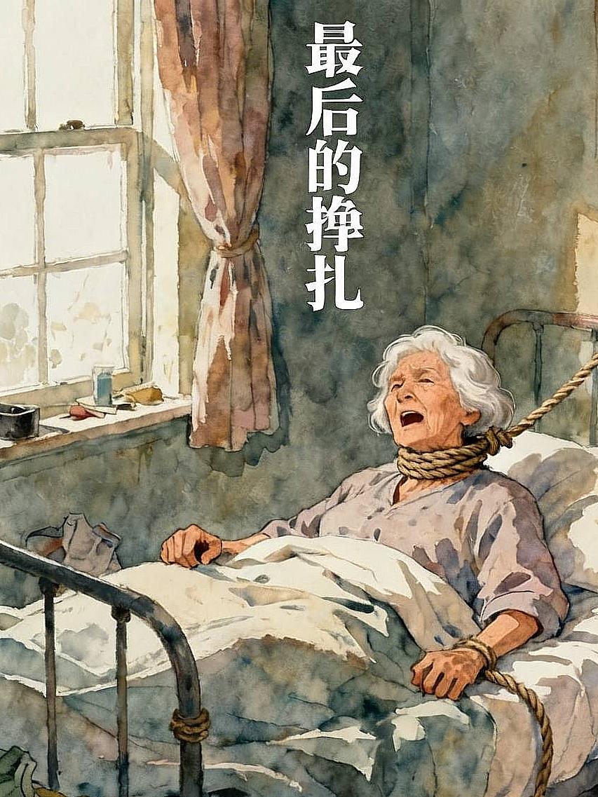 “你给我一根绳子，让我上吊吧，我活够了。”这是邻居92岁的大妈经常对71岁儿子说