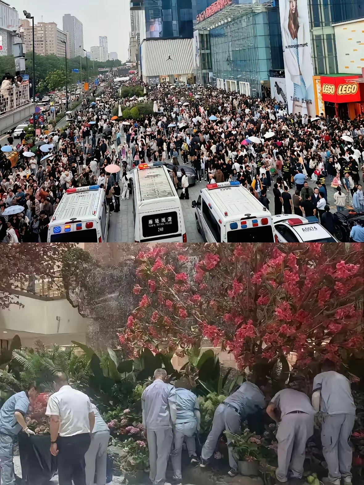 西安这商场最近怕是凉透了。朋友圈里西安本地的朋友都在说，跟周围人打好招呼了，以后