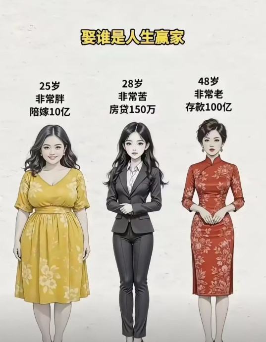 你回去娶谁？神评论：48岁唯一的缺点就是太年轻了！