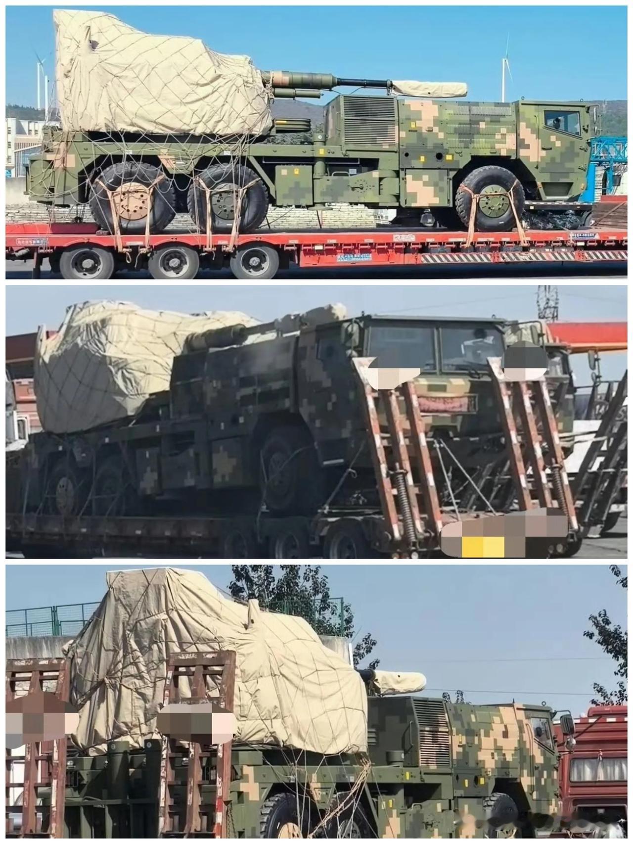 [呲牙笑]从迷彩涂装来看（参见图1），76毫米口径车载防空炮应该是“有新用户”了