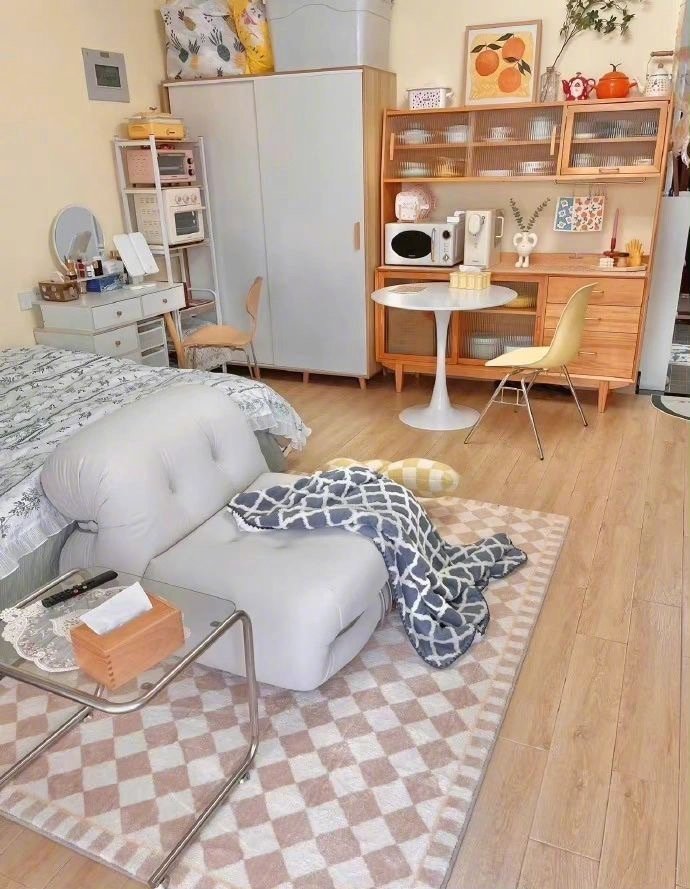 🏡小姐姐的单身公寓，太温馨了