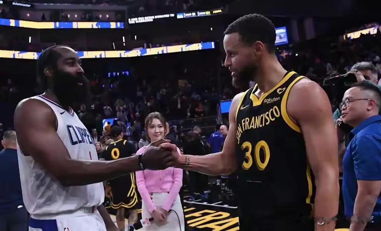 万幸！哈登差点被钉在历史耻辱柱上！首轮：15/16赛季，哈登被库里淘汰出局