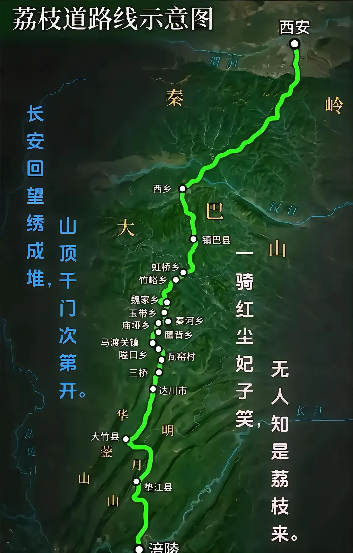 杨贵妃吃到的荔枝还真不是岭南运过去的。在唐朝，岭南还是流放之地，只有一个广州还算
