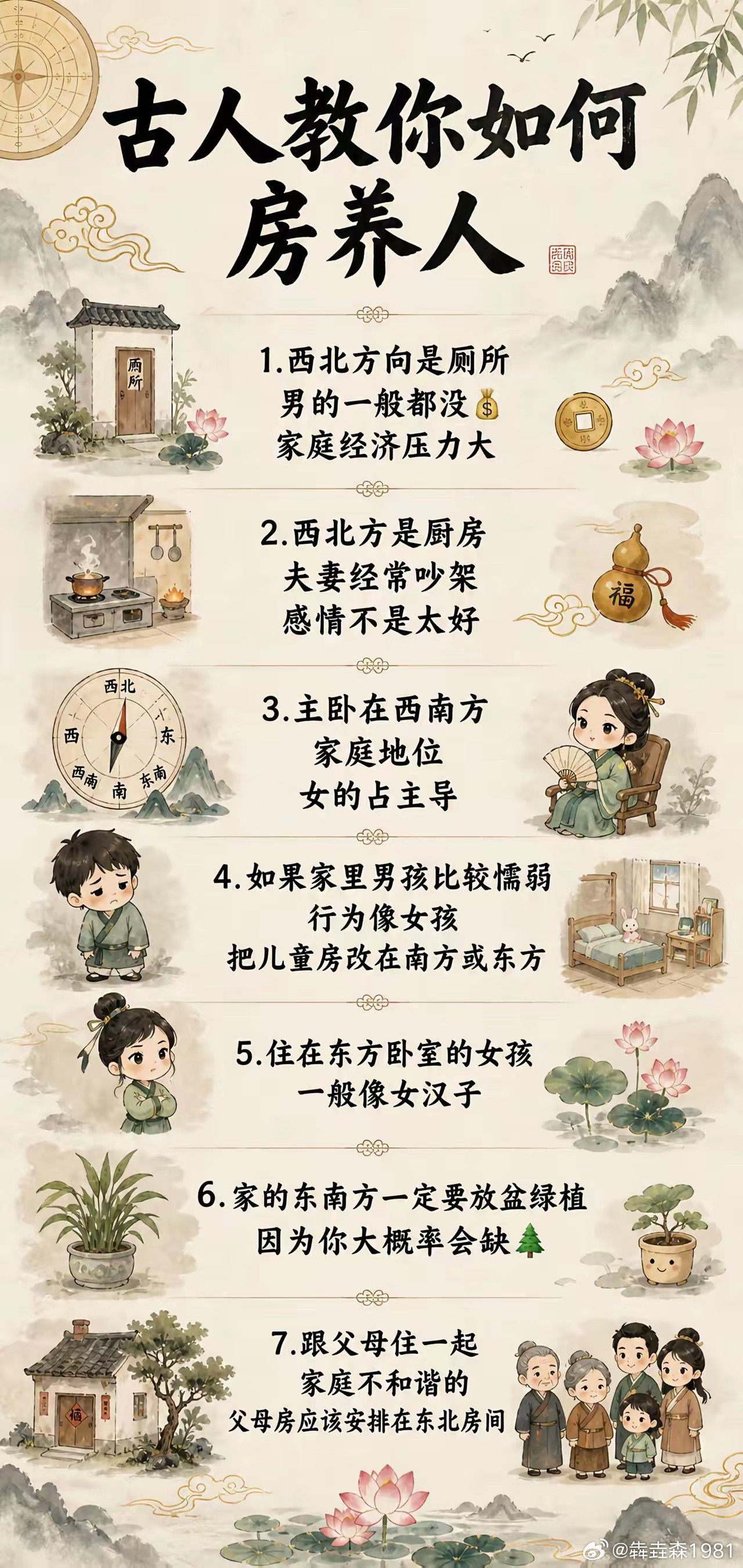 古人教你如何房养人