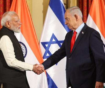 印度总理莫迪刚跟内塔尼亚胡通话完，就发表了对美伊战争的看法，但是这次他没有站在以