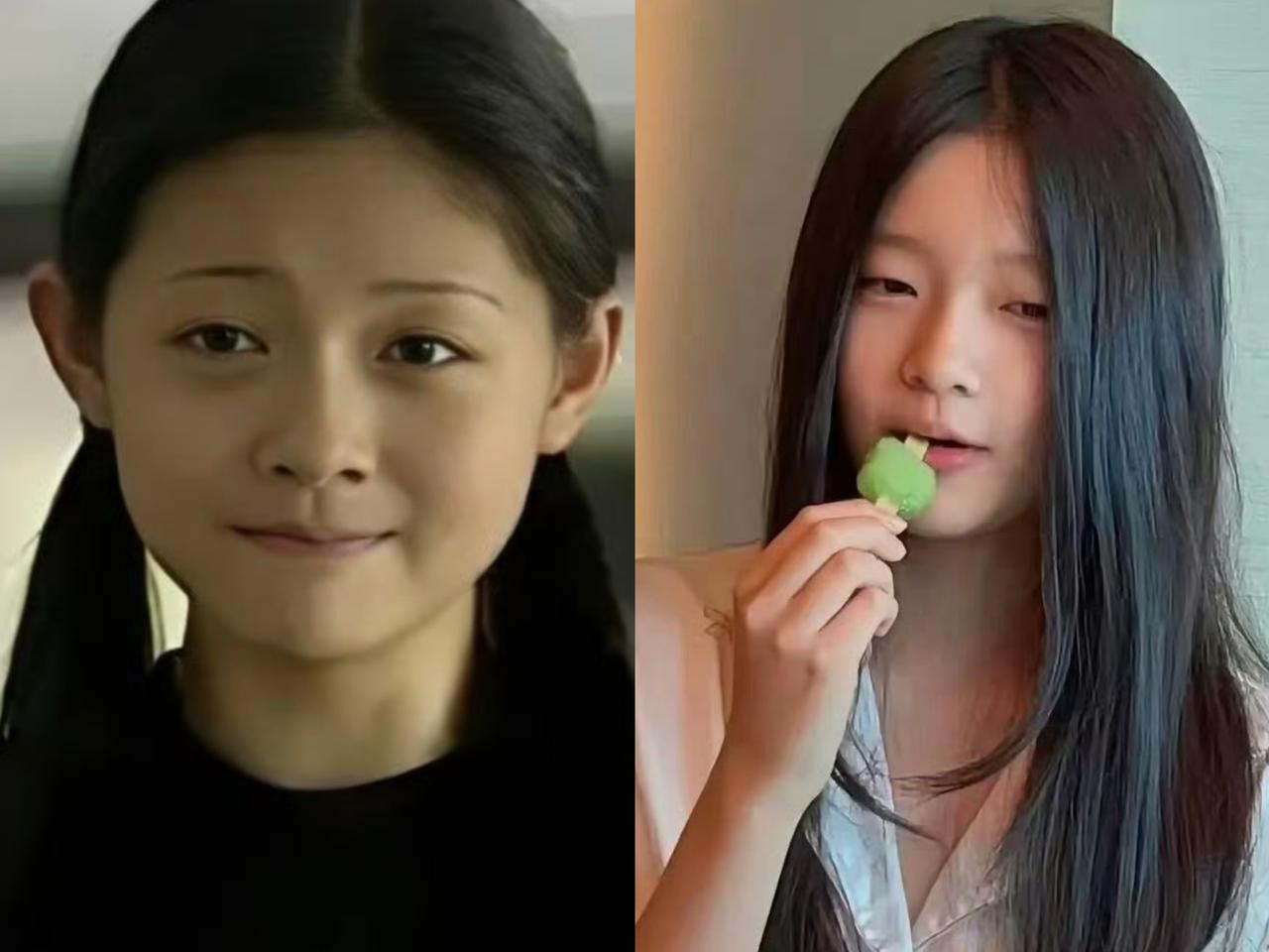 大S女儿出镜汪小菲直播，眉眼复刻父母双重颜值气质。近日汪小菲直播过程中，