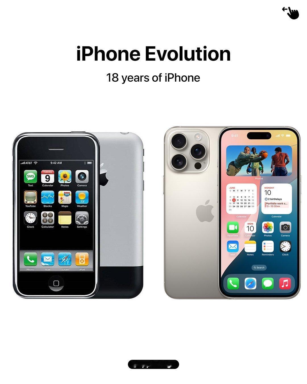 iPhone已经18年了，你最喜欢iPhone的什么？系统？外观？logo？价