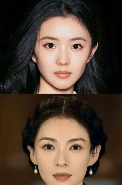 张艺谋真的一直都是菀菀类卿，选章子怡是因为她像巩俐，选刘浩存是因为她像章子怡​