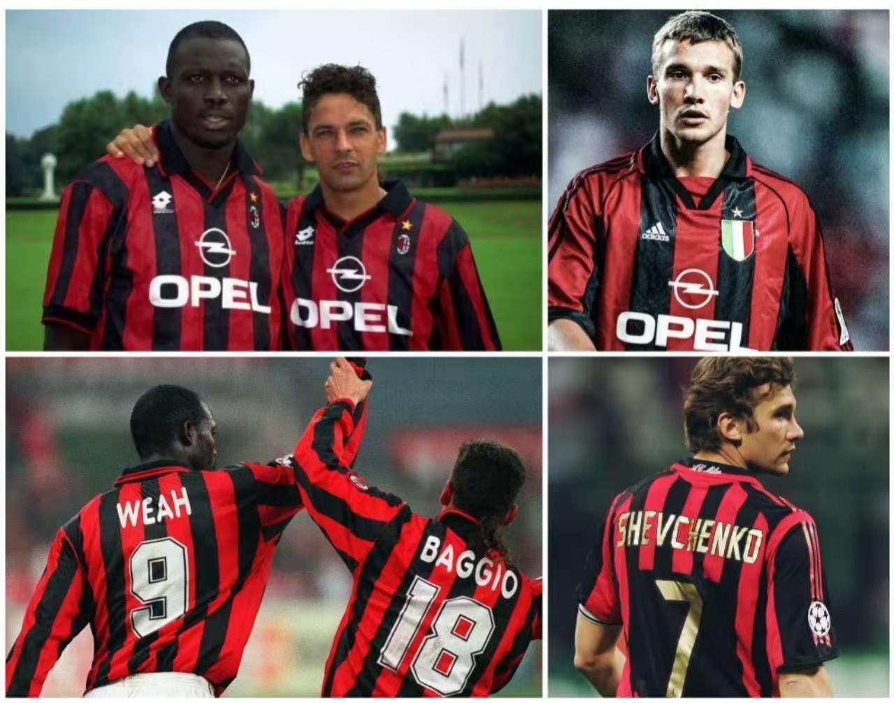 历史上这三人有没有一起在米兰踢过？答案是没有。巴乔跟维阿一起踢过（95/96、