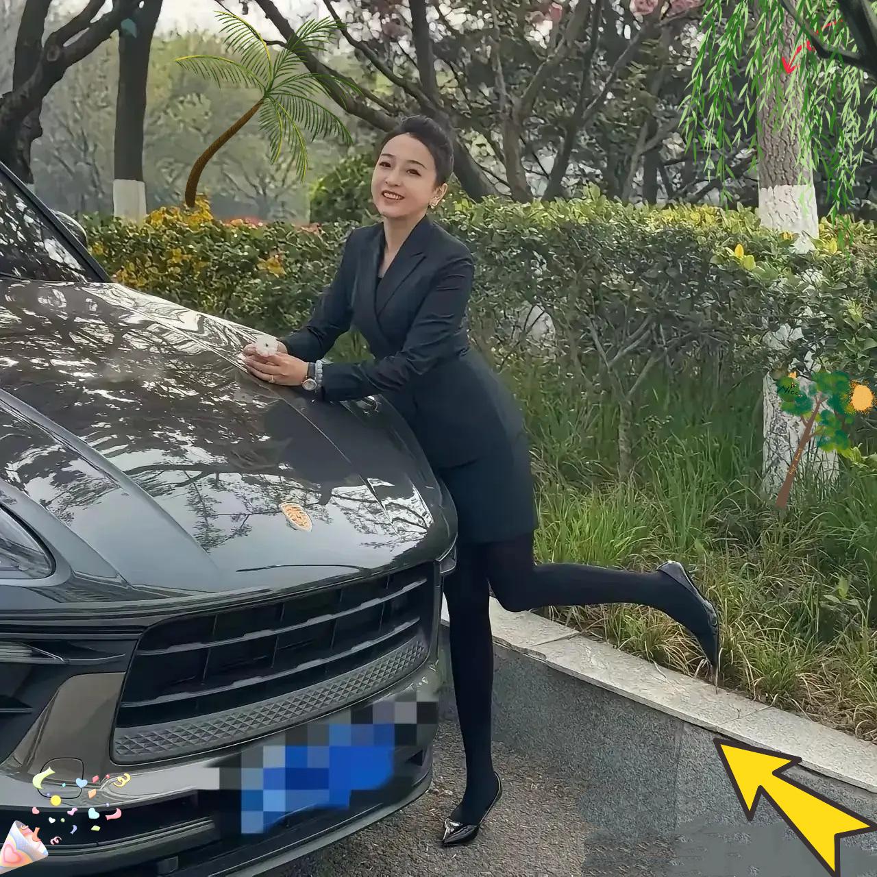 大家都别羡慕保时捷女销冠Molly了别说身材管理、表情管理光是一点，很多人就